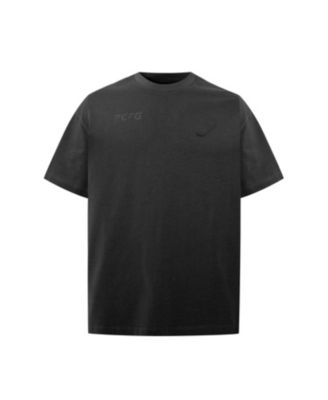 Men's Cotton Oversized Tee With Emboss Detail