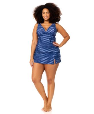 Plus Size Tanzania Tankini Top