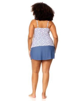 Plus Size Underwire Aries Tankini Top
