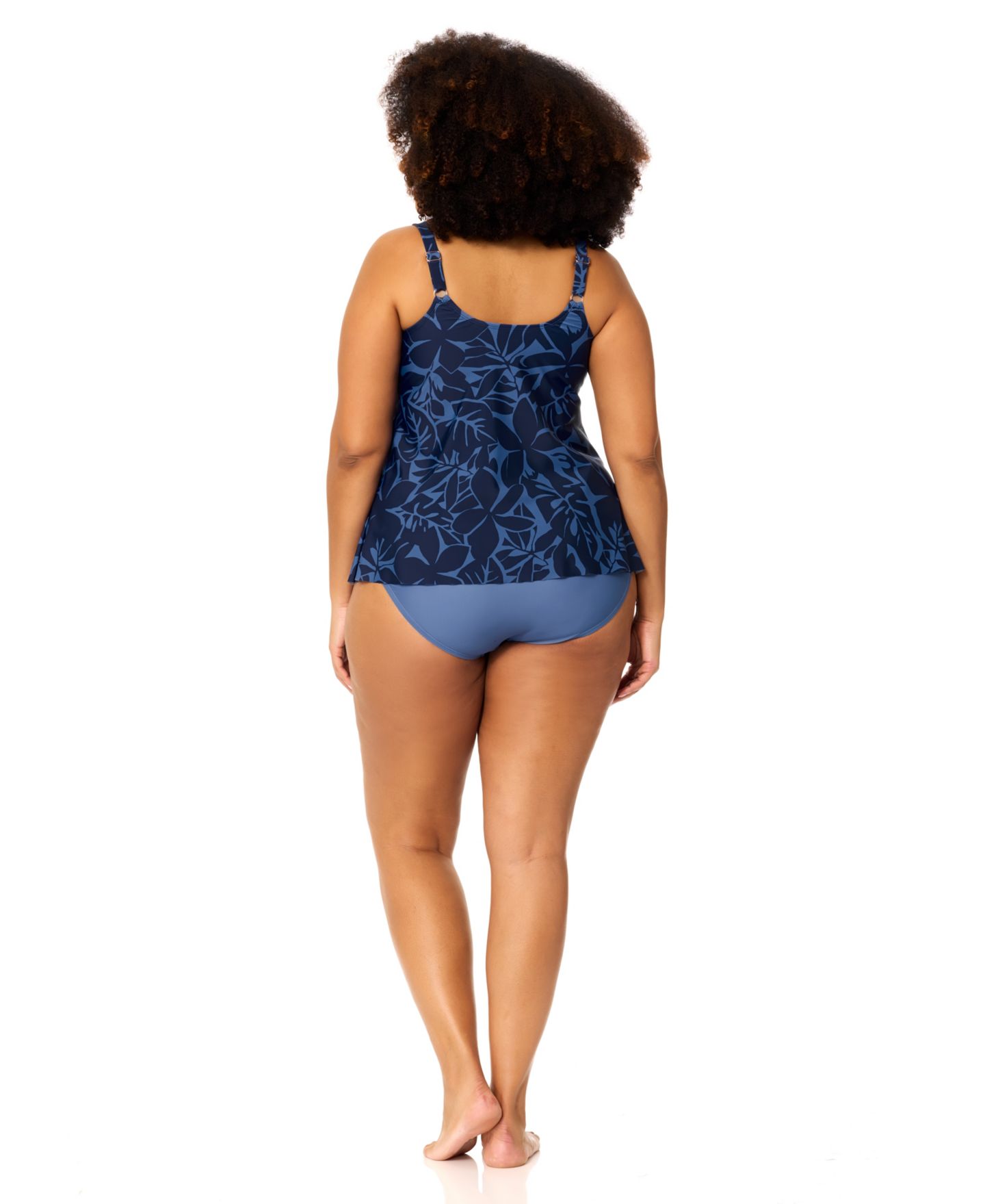 Верх бикини Tankini — Raisins Curve, цвет: Сланцевый синий — фото 2