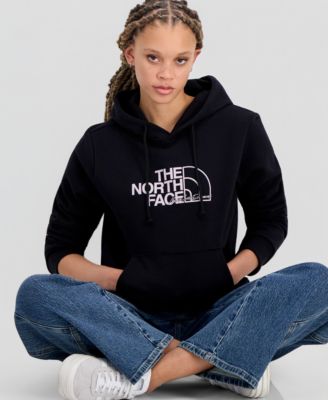 Women's Large Type Graphic Hooded Cotton Sweatshirt