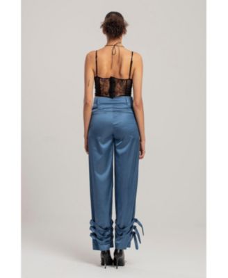 Women's Linen Blend Free Heaven Shiny Pant