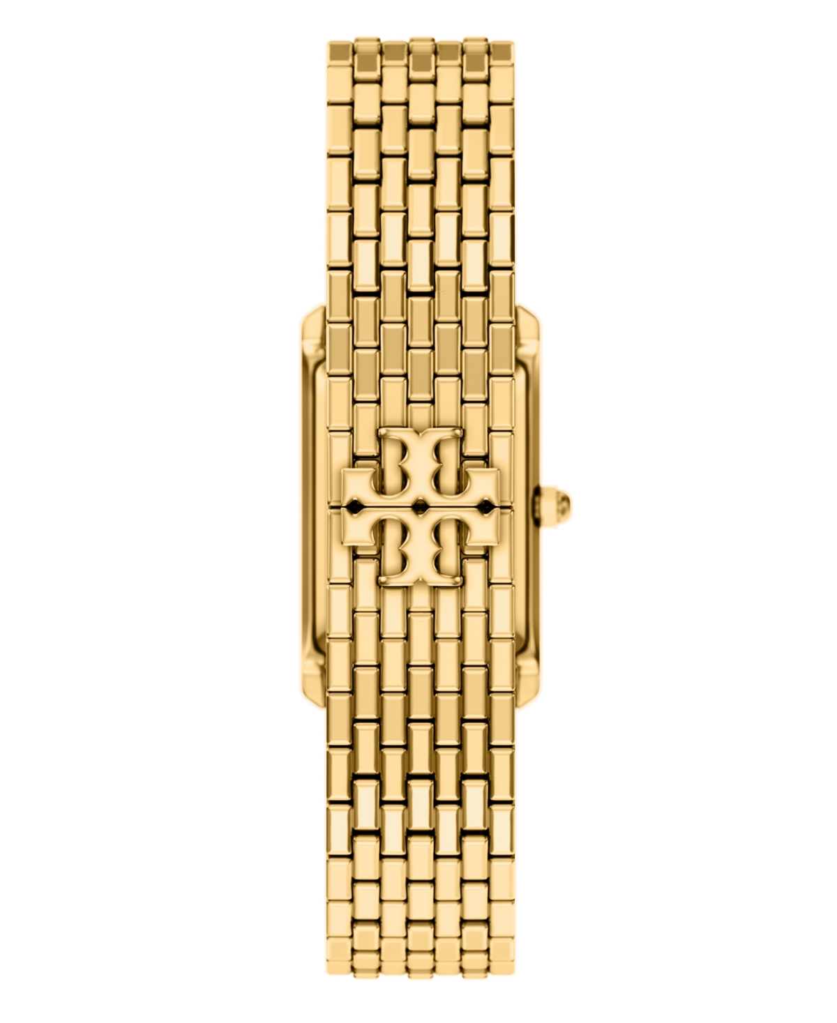 Tory Burch Women's The Eleanor Slim Quartz Two-Hand Gold Stainless Steel Watch, 22mm