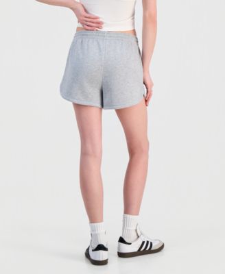 Juniors' Hello Kitty Sailor Friends High-Rise Graphic Fleece Shorts 