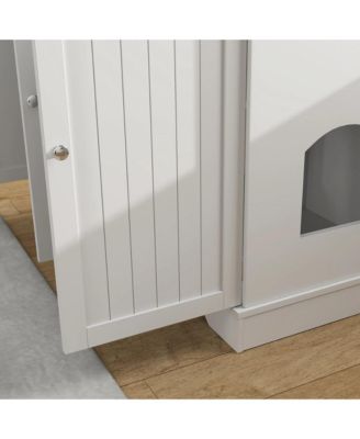 39"×18"×31.5" Cat Litter Box Enclosure with Drawers