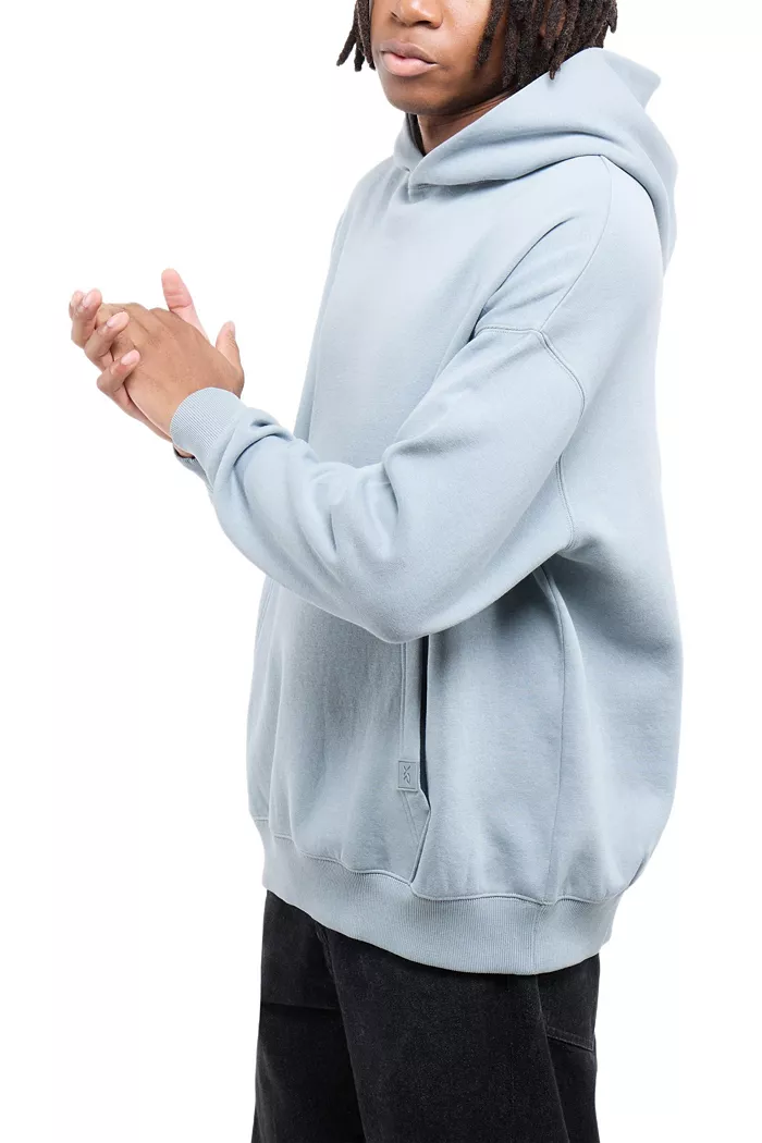 Men's Oversized Drop-Shoulder Long-Sleeve Pullover Hoodie - thumbnail 10