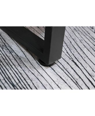 Rattan Cabinet Door Storage Bookshelf with Dual-Function Display/Storage