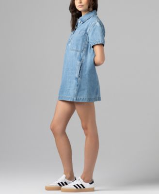 Women's Denim Shift Dress