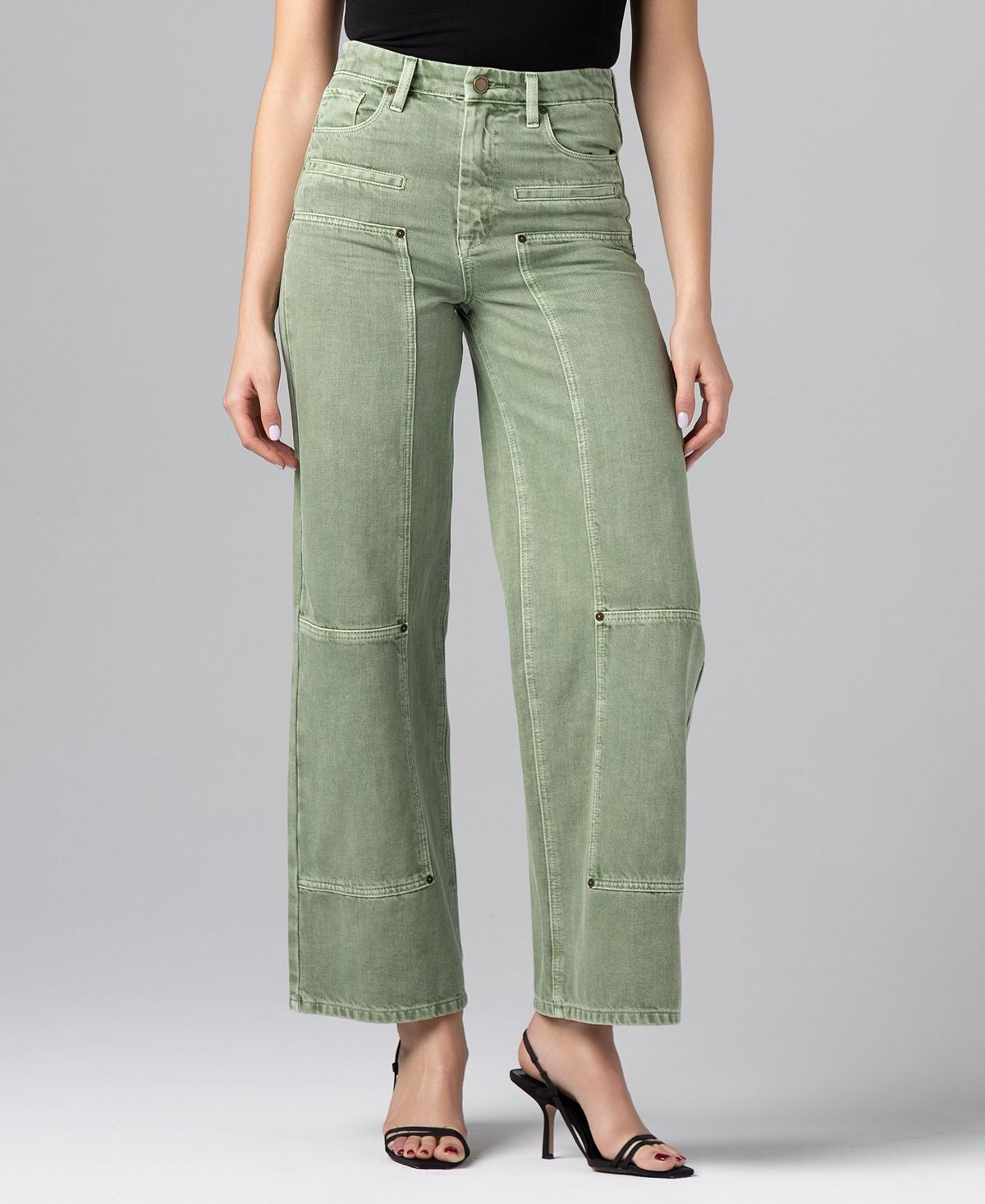 BLANK NYC Women's Mid-Rise Utility Jeans view 1 — MAYCSS fashion products