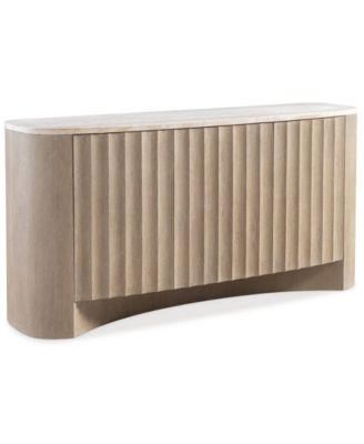 Loggia 34" Wood Travertine Buffet