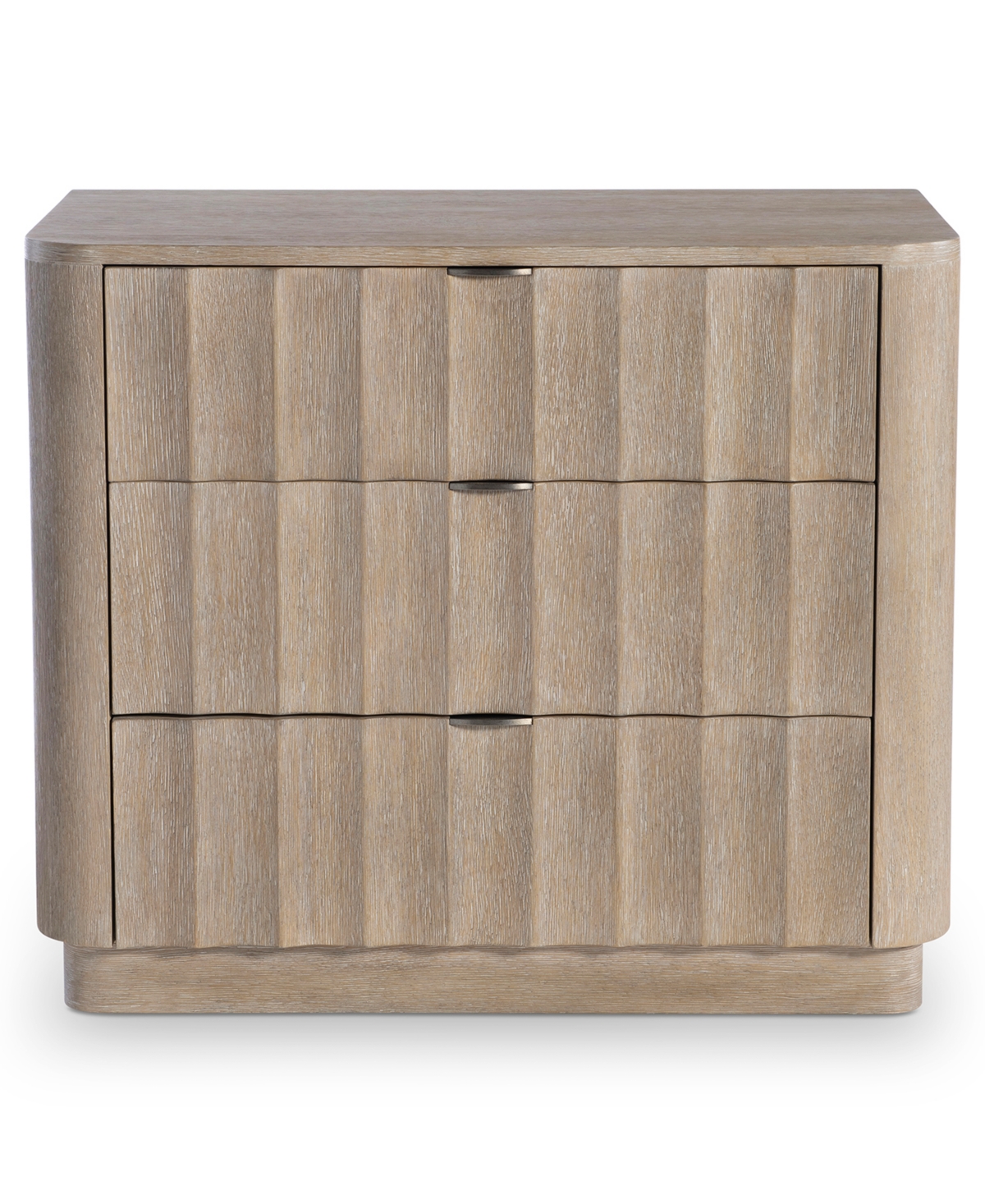 Bernhardt 3-Pc. Wood Loggia Bedroom Set California King Bed, Dresser and Accent Nightstand