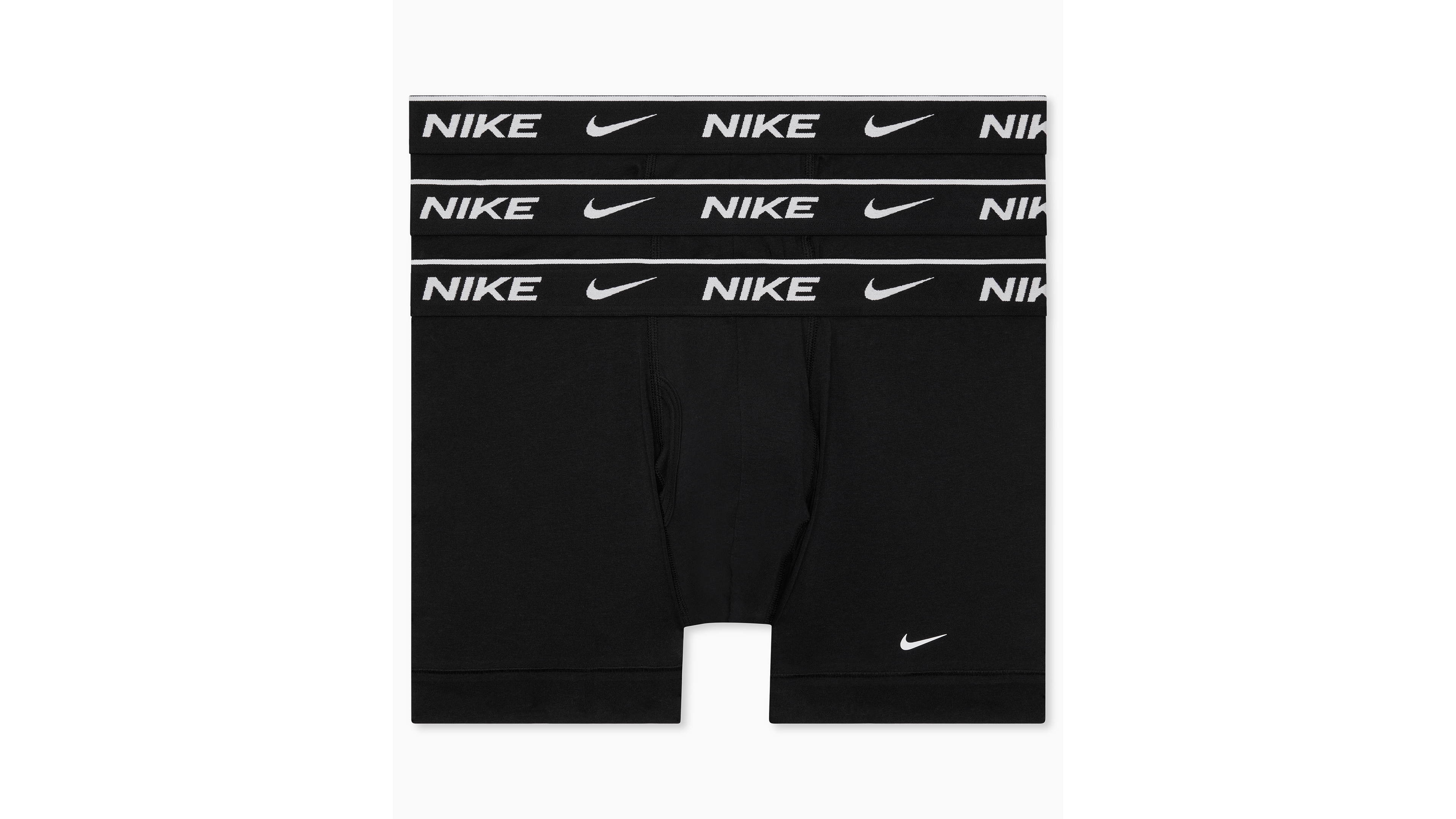Nike Men's Dri-fit Essential Cotton Stretch Trunks, 3-Pack