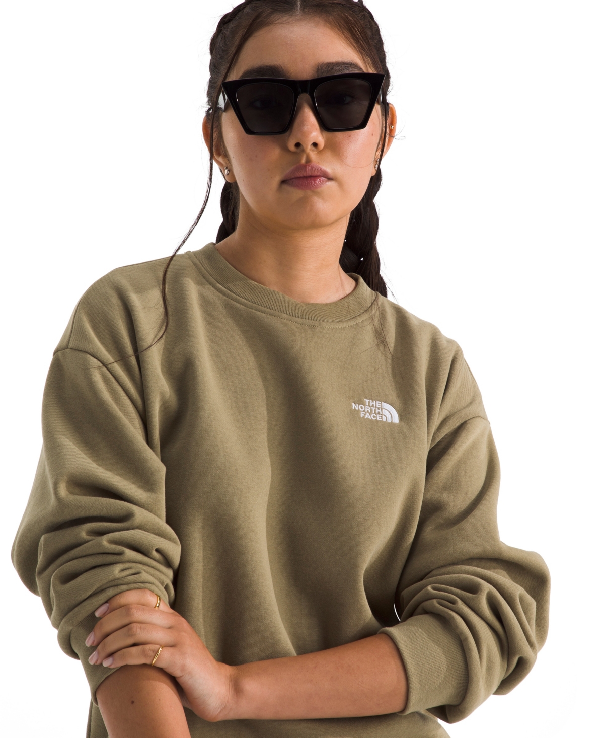 The North Face Women's Evolution Simple Dome Oversized Crewneck Sweatshirt