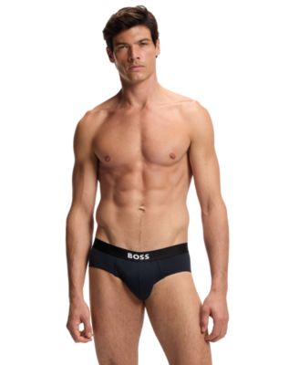 Men's Boss One Hip Briefs Underwear, 3-Pack Set