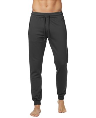 Men's Slim-Fit Tech Joggers Zipper Pockets Sweatpants