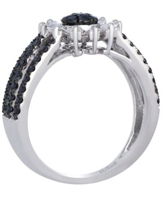 Blackberry Diamond (0.67 ct. t.w.) & Vanilla Diamond (0.38 ct. t.w.) Exotics Ring in 14k Vanilla Gold