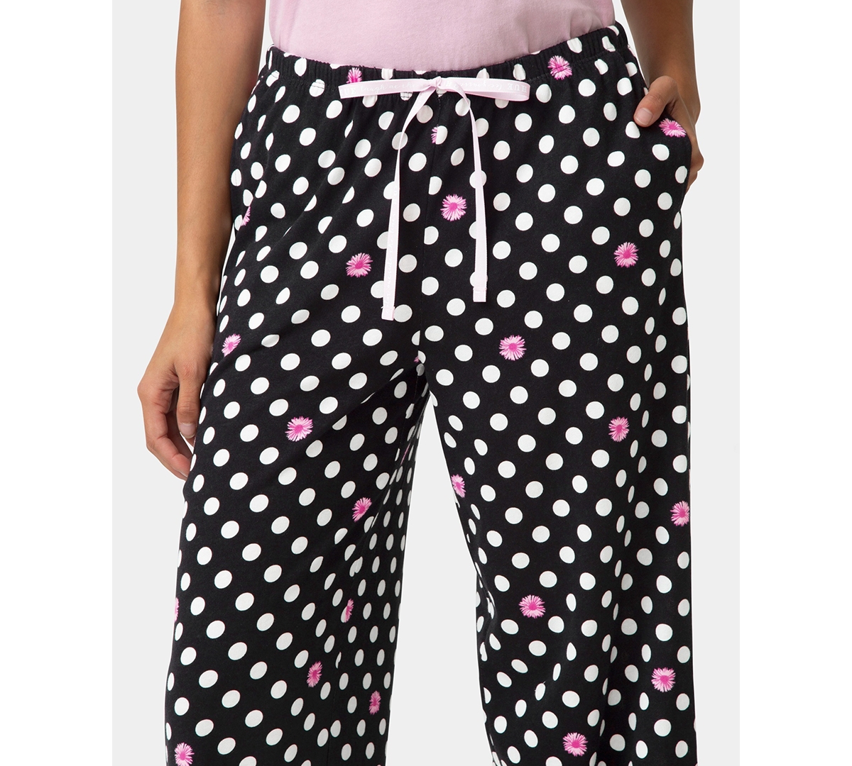 Hue Women's Printed Mid-Rise Pants
