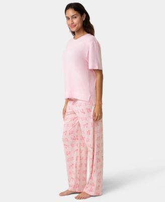 Women's Cotton Short-Sleeve Boxy Sleep T-Shirt