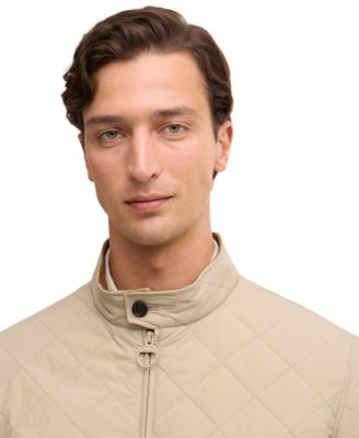 Men's Tyneside Quilted Stand Collar Jacket