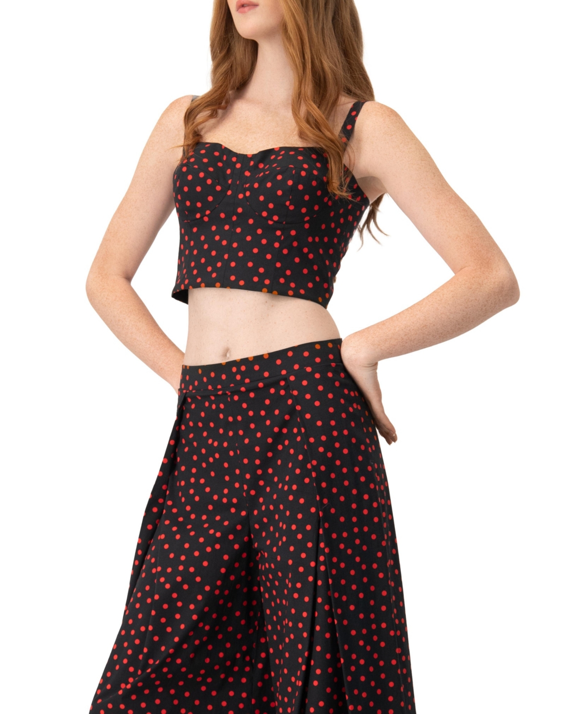 Ivonne Women's Polka Dot Bustier