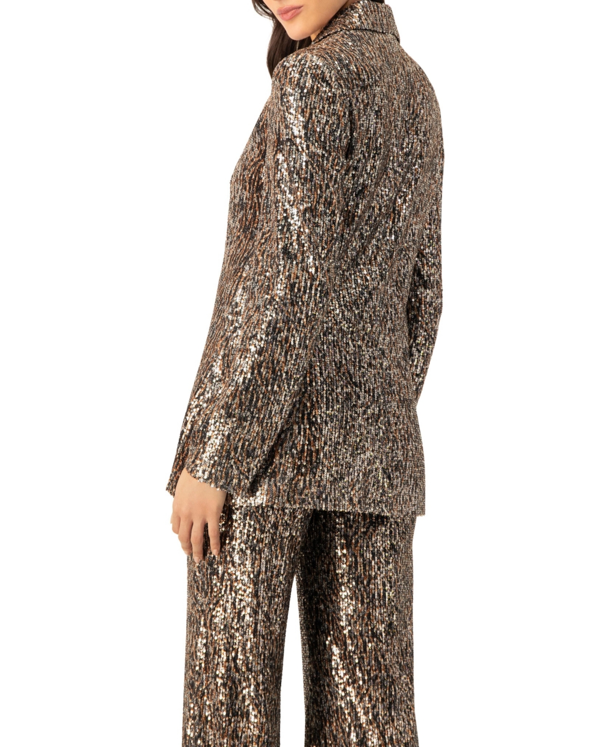 Ivonne Women's Sequin Blazer
