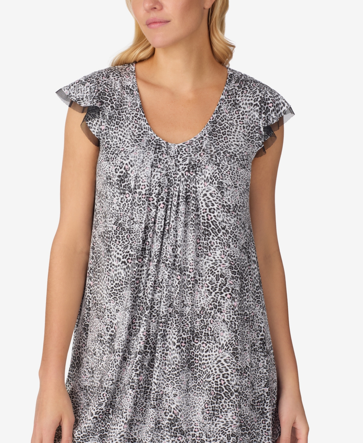 Ellen Tracy Yours to Love Short Sleeve Nightgown