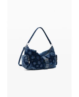 Women's Medium denim floral bag