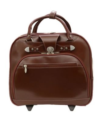 Redwood 15.75" Wheeled Ladies Laptop Briefcase