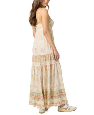 Women's Lillie Adjustable Strap Printed Maxi Dress