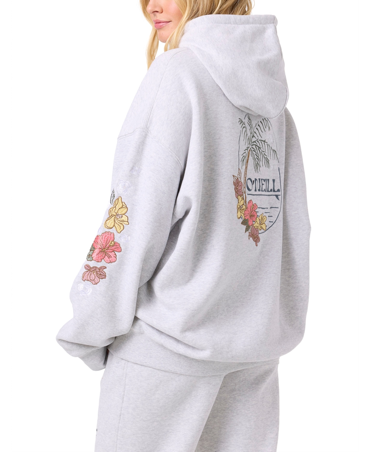 O'Neill Women's Oversized Pull-On Hooded Sweatshirt