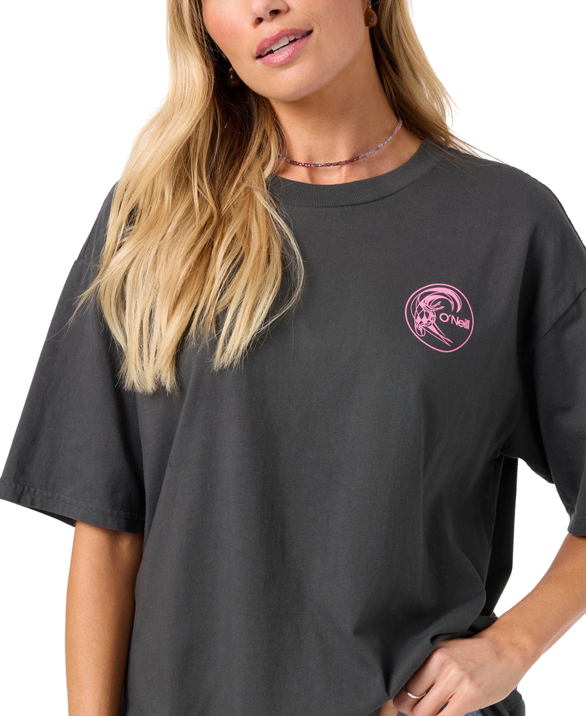 O'Neill Women's Og Forty First Oversized Graphic T-Shirt