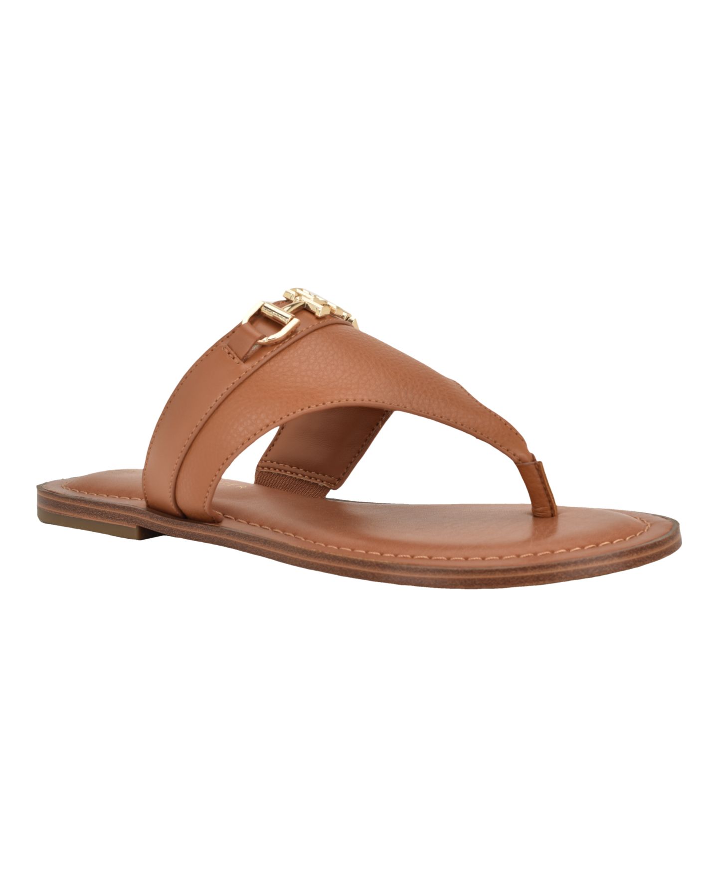 Женские сандалии Tommy Hilfiger Goldiea Flat Ornamented, цвет: Светло-коричневый — фото 1