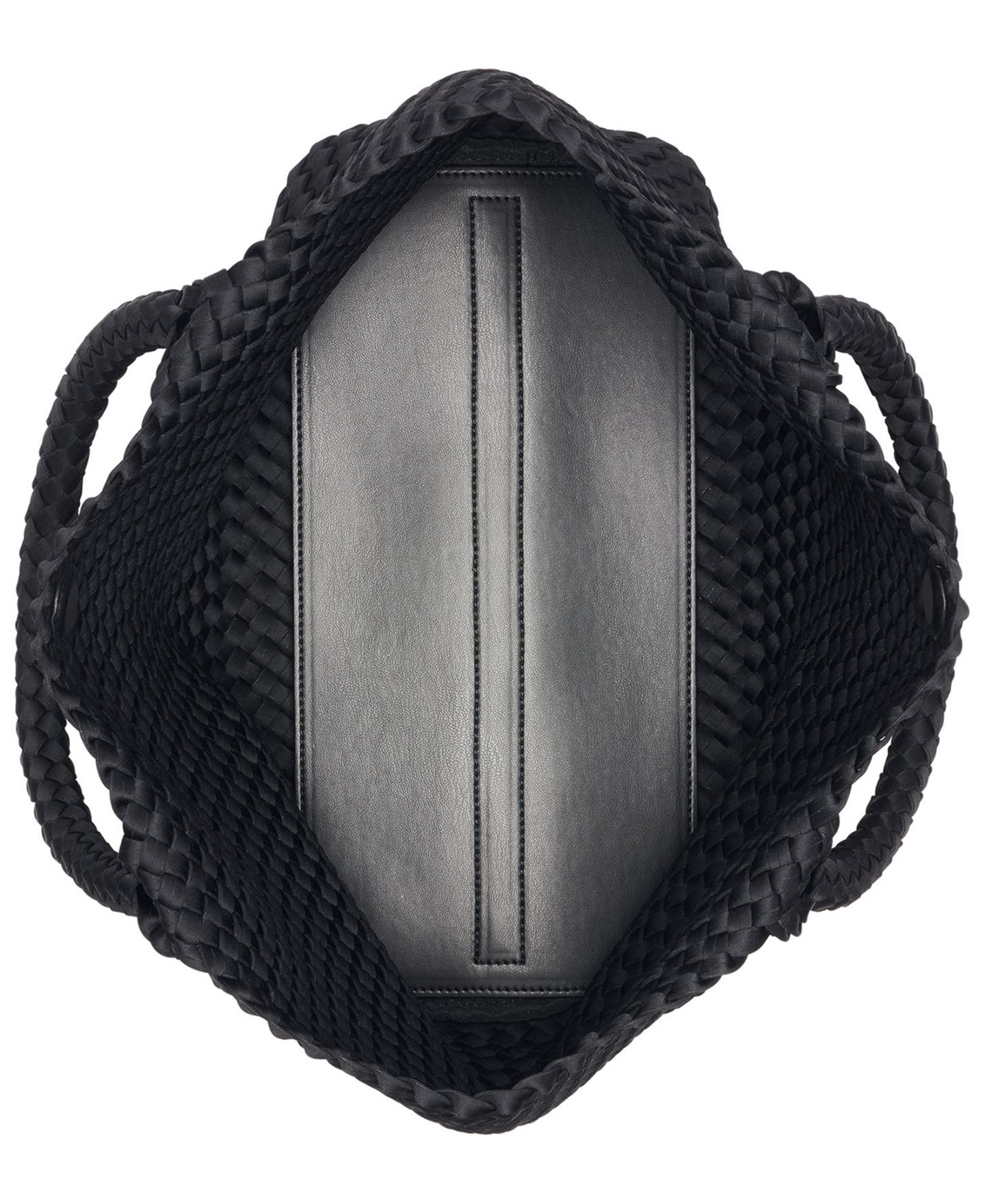Женская сумка DKNY Giselle Large Magnet Closure, цвет: Чёрный / Серебряный — фото 4