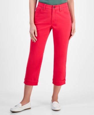 Women's Mid-Rise Curvy Capri Jeans