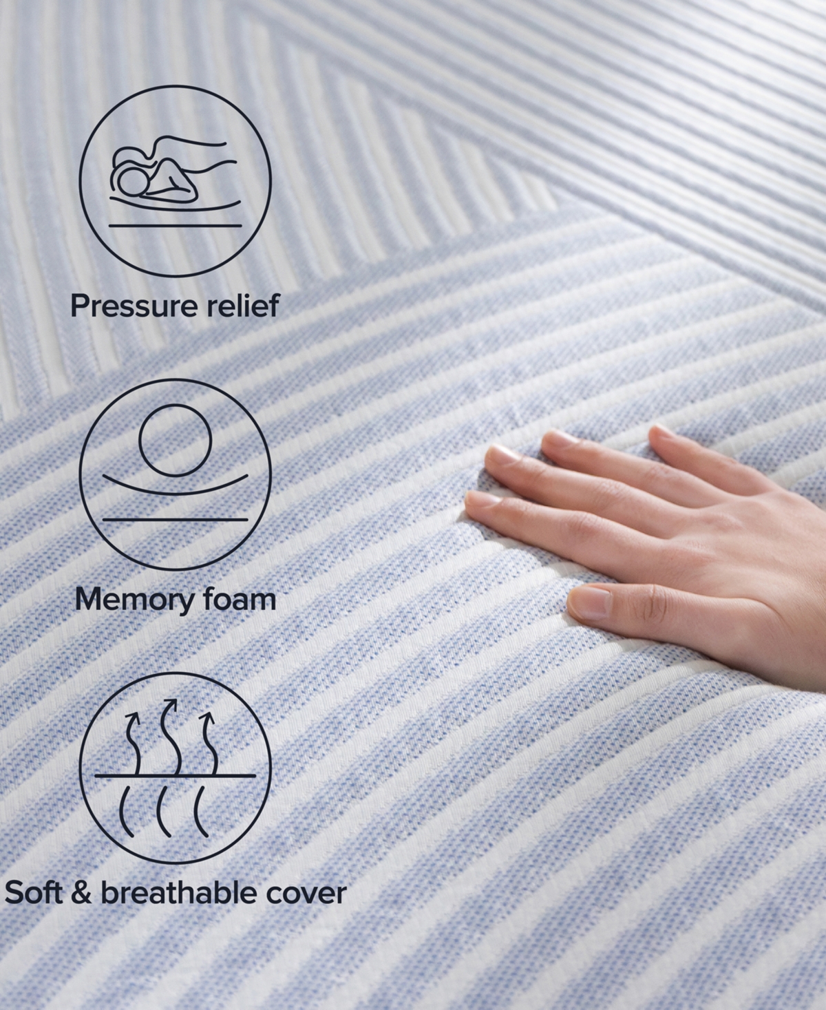 Zinus DreamVibe Prestige 14" Medium Firm Tight Top Mattress, Twin Xl
