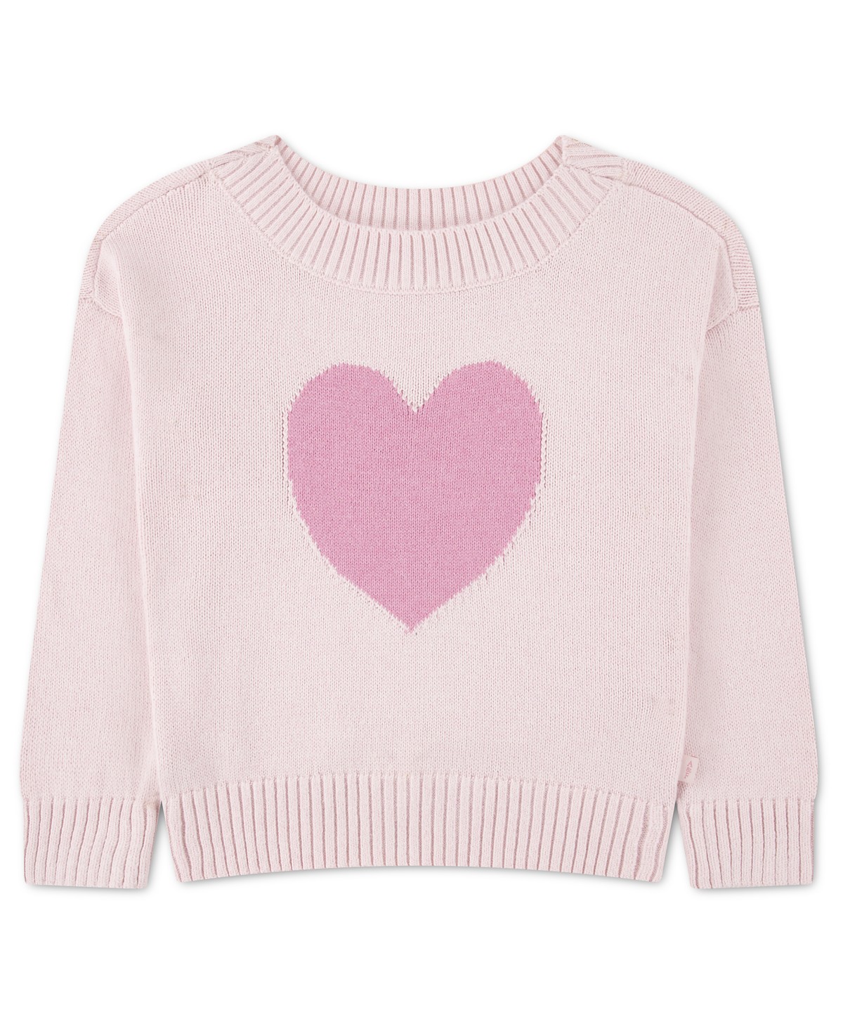 Детские abercrombie kids Girls' Heart Print Oversized Sweater — фото 1