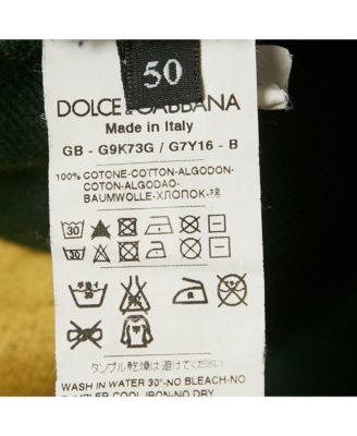 Men's Green Printed Cotton Distressed Hoodie