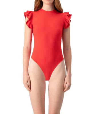 Women's Ruffle Sleeve Bodysuit