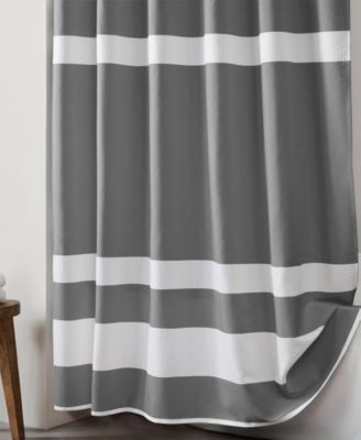 Spa Waffle 3M-Scotchgard Shower Curtain, 72" x 78"