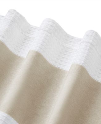 Madison Park Spa Waffle 3M-Scotchgard™ Shower Curtain, 72" x  84"