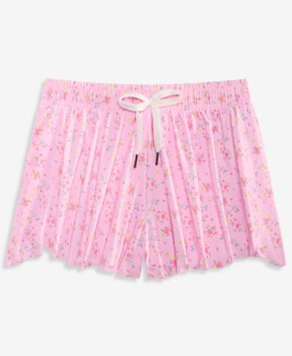 Girls' 7-16 Solid Butterfly Athletic Shorts