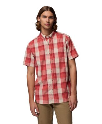 Men's Rapid Rivers Short-Sleeve Plaid Shirt