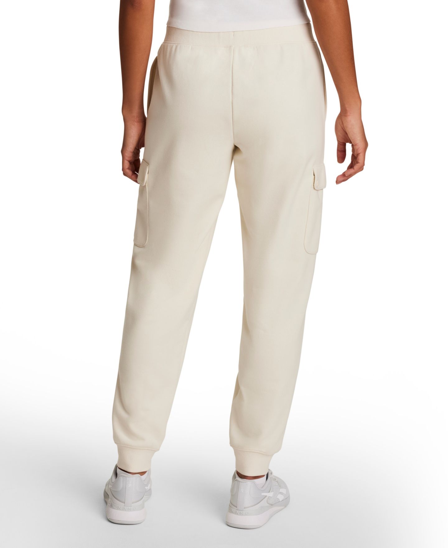 Женские брюки Reebok Cargo Jogger, цвет: Алебастровый — фото 5