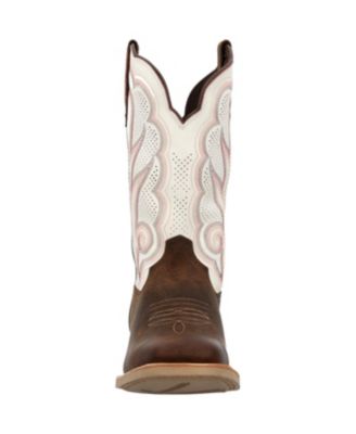 Lady Rebel Pro Women's White Ventilated Western Boot