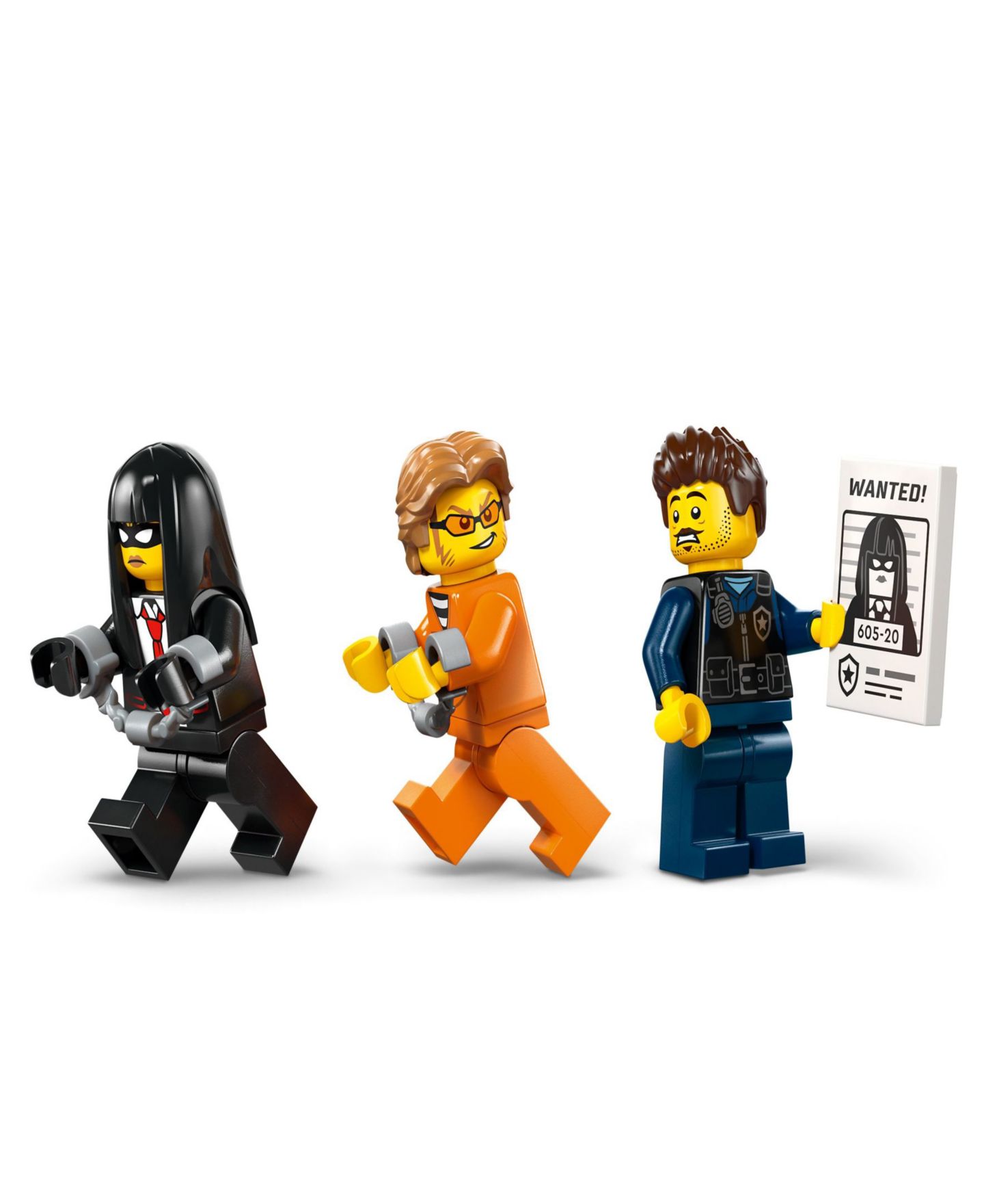 Детские конструкторы LEGO® City Police Prisoner Transport Van Building Toy 60479, 198 Pieces — фото 5