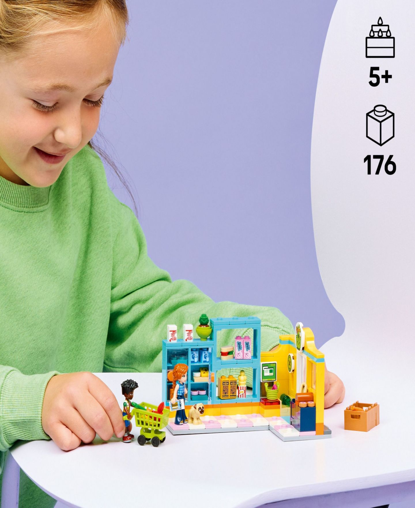 Детский конструктор LEGO® Friends Heartlake City Convenience Store Building Set 42680, 176 Pieces — фото 2