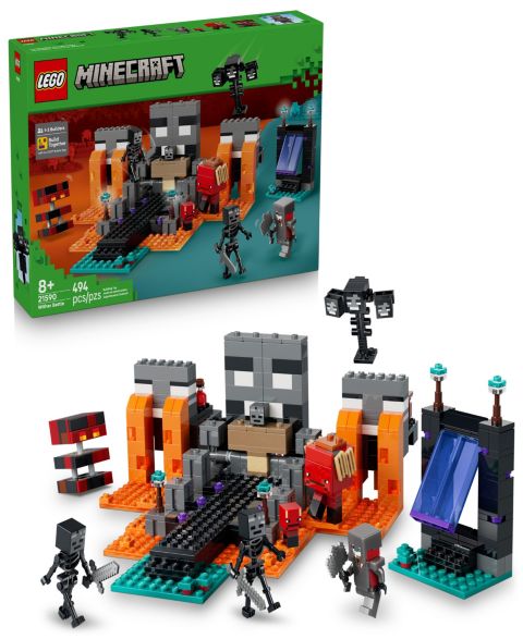 Детские конструкторы LEGO Minecraft Wither Battle Building Toy 21590, 494 Pieces