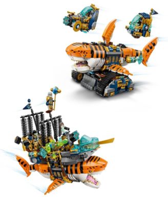 DREAMZzz Tiger Shark Tank Building Toy 71515, 1548 Pieces