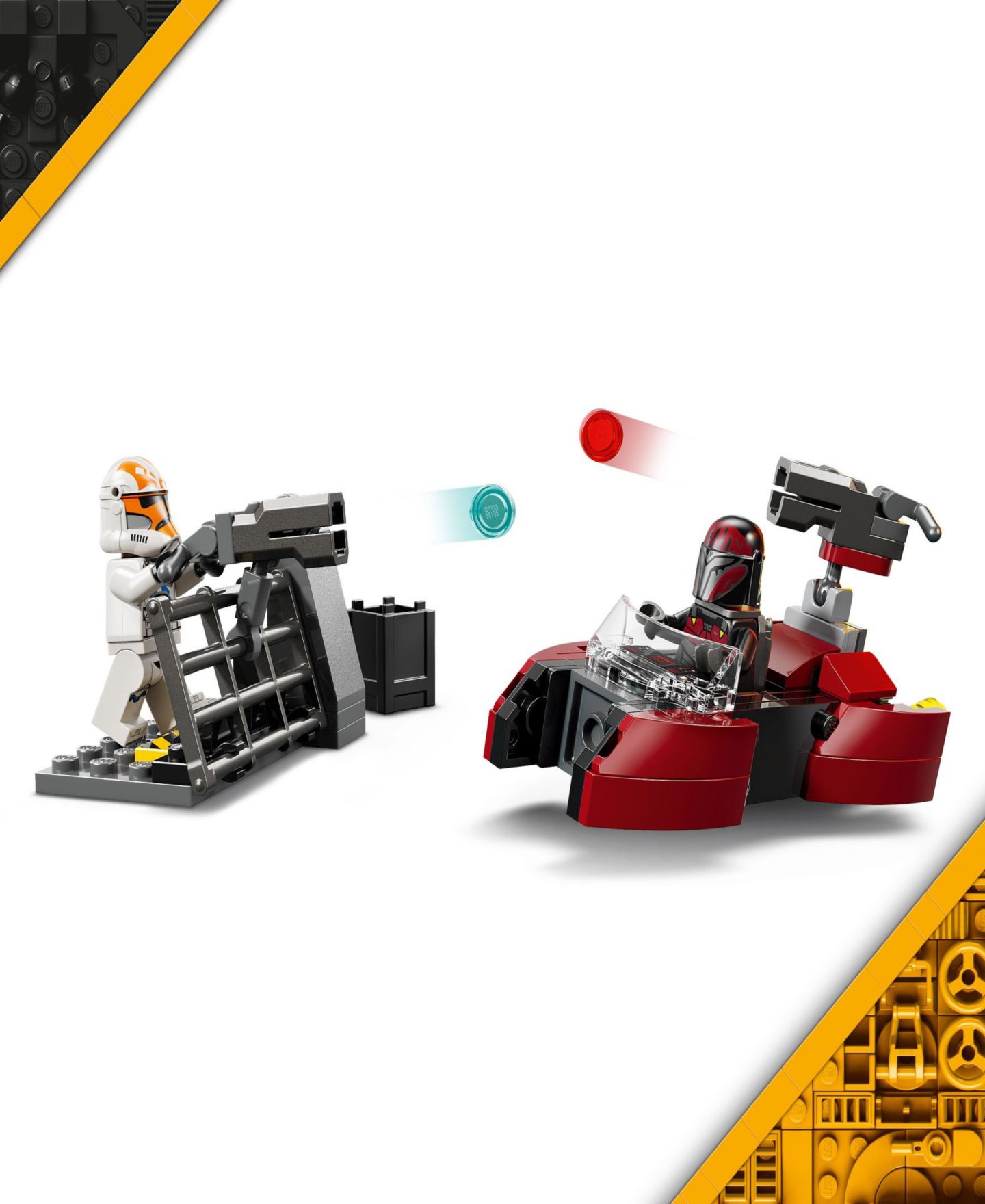 Детские конструкторы LEGO® Star Wars Siege of Mandalore Battle Pack 75449, 116 Pieces — фото 3