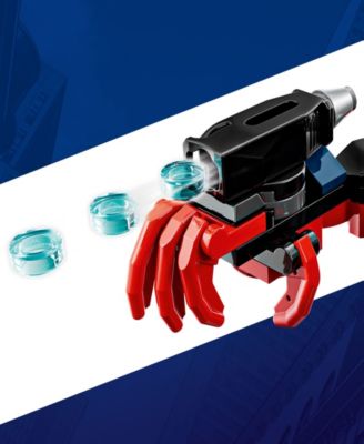 Marvel Miles Morales Mech vs. Spider-Man 2099 Building Toy 76337, 135 Pieces